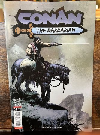 Conan the Barbarian #26 cover A (Titan Comics)