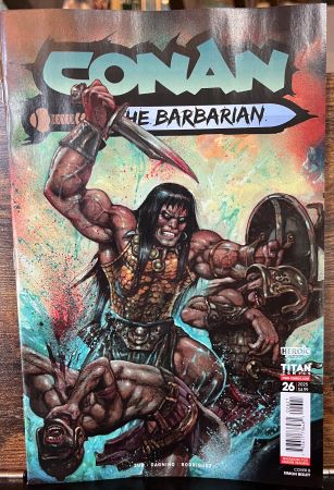 Conan the Barbarian #26 cover B Simon Bisley Variant (Titan Comics)