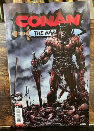Conan the Barbarian #26 cover C Bart Sears Variant (Titan Comics)