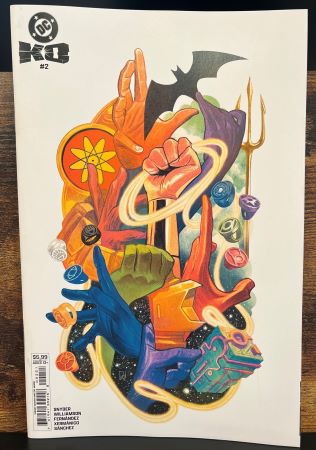 DC K.O. #2 Mike del Mundo Card Stock Variant (DC Comics)