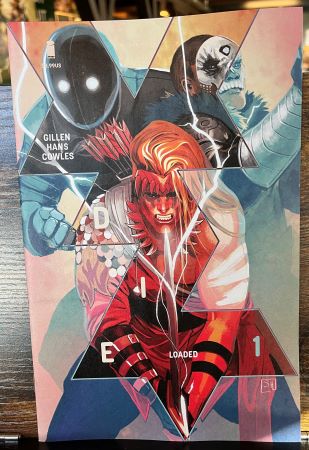 Die Loaded #1 Stephanie Hans Youngblood Team-up variant (Image Comics)