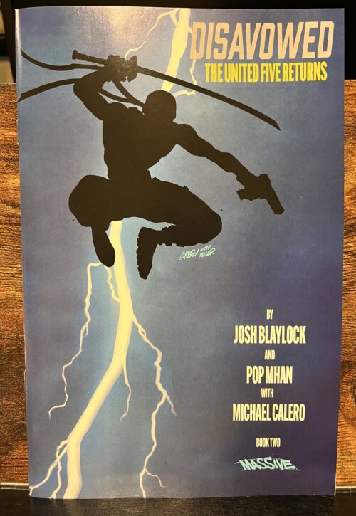 Disavowed #2 cover C Homage Dark Knight variant (Massive)