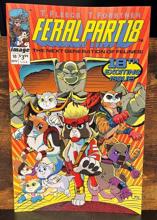 Feral #18 Youngblood Team-up Variant (Image Comics)