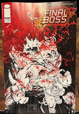 Final Boss #1 cover C Ryan Ottley variant (Image Comics)
