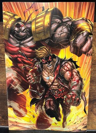 Final Boss #1 Tyler Kirham Youngblood Team-up variant  (Image Comics)
