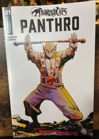 Thundercats Panthro #1 cover B Sebastian Piriz variant (Dynamite Entertainment)