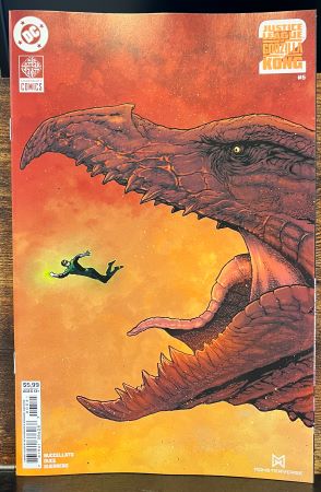 Justice League vs Godzilla vs Kong 2 #5 Kevin Maguire Card Stock Variant (DC Comics)