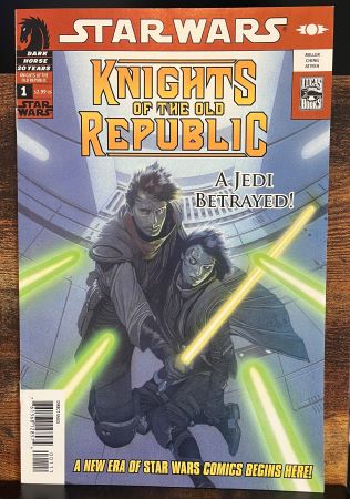 Star Wars Knights of the Old Republic #1 second print (Dark Horse Comics)