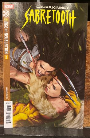 Laura Kinney Sabretooth #2 Ashley Witter variant (Marvel Comics)