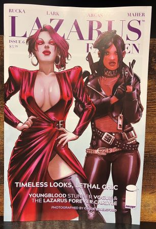 Lazarus Fallen #6  cover B Youngblood Team-up variant (Image Comics)