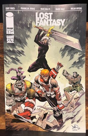 Lost Fantasy #5 Maxi Dallo Youngblood Team-up variant (Image Comics)