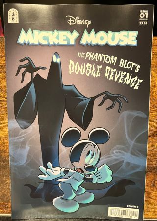 Mickey Mouse the Phantom Blot's Double Revenge #1 cover B (Fantagraphics)