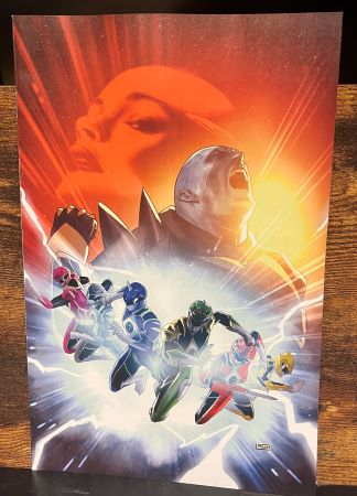 Power Rangers Prime #12 cover I Virgin Variant (Boom! Studios)