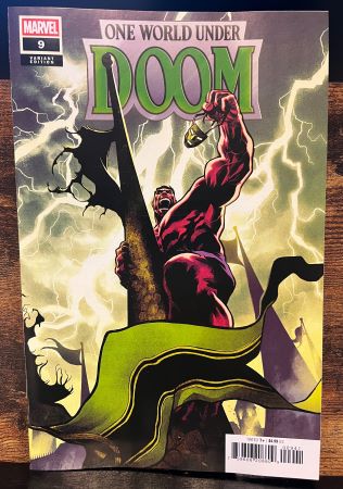 One World under Doom #9 Martin Coccolo Foreshadow variant (Marvel)