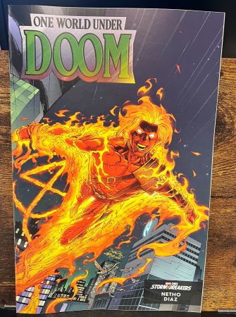 One World under Doom #9 Netho Diaz Stormbreakers variant (Marvel Comics)