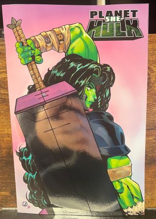 Planet She-Hulk #1 Matteo Lolli Foil Variant (Marvel Comics)