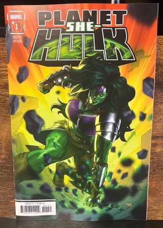 Planet She-Hulk #1 Taurin Clarke Variant (Marvel Comics)