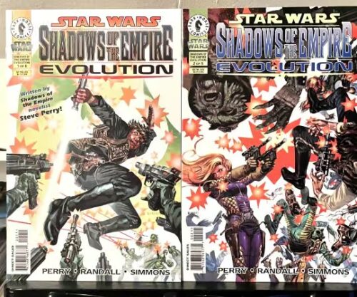 Star Wars Shadows of the Empire Evolution #1 - 5 complete set (Dark Horse Comics)