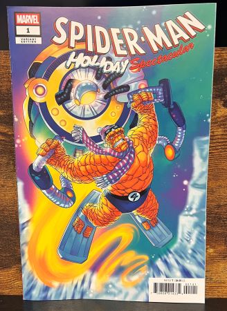 Spider-man Holiday Spectacular #1 Meghan Hetrick variant (Marvel Comics)