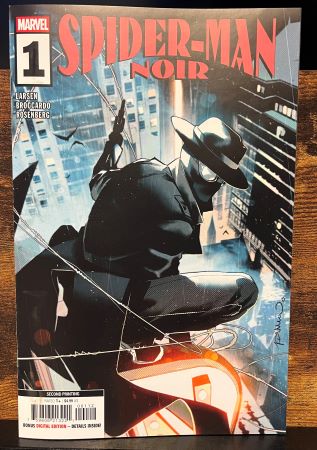 Spider-man Noir #1 second printing (Marvel Comics)