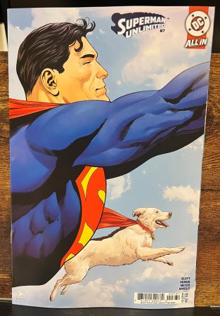 Superman Unlimited #7 Daniel Sampere Card Stock Variant (DC Comics)