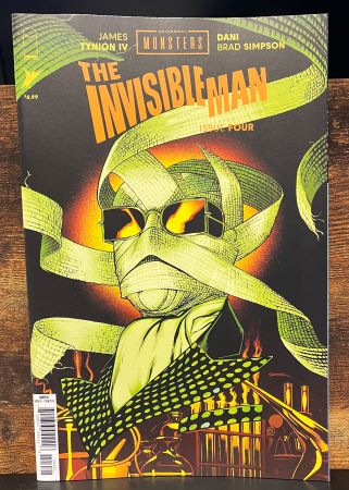 Universal Monsters the Invisible Man #4 (Image Comics)