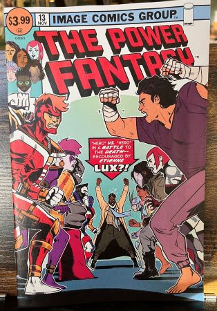 The Power Fantasy #13 Caspar Wijngaard Youngblood Team-up variant (Image Comics)
