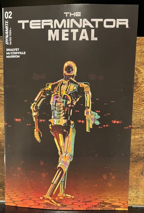 The Terminator Metal #2 Sebastian Piriz variant (Dynamite)