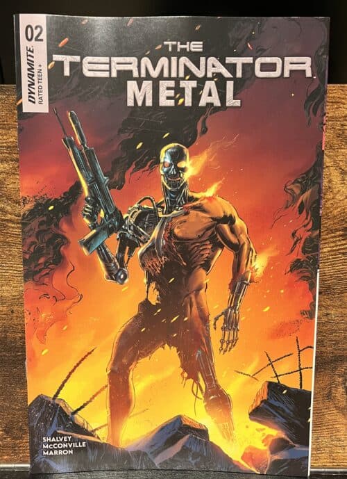 The Terminator Metal #2 Paolo Antiga variant (Dynamite)