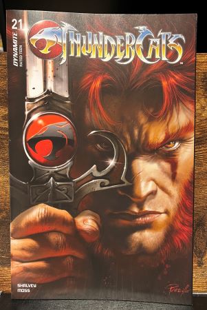 Thundercats #21 Lucio Parrillo cover (Dynamite Entertainment)