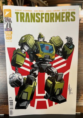 Transformers #25 second print cover B (Image Comics)
