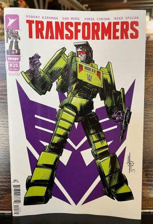 Transformers #25 second print cover C (Image Comics)
