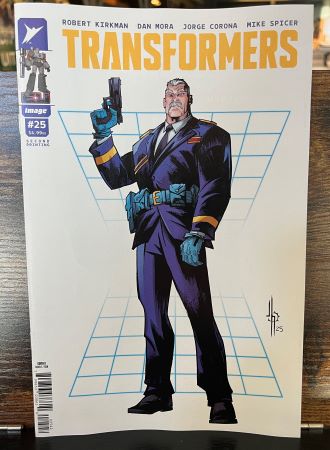 Transformers #25 second print cover D (Image Comics)
