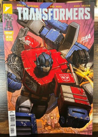 Transformers #26 cover A David Nakayama variant (Image Comics)