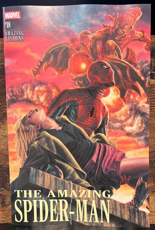 Amazing Spider-man #18 Lee Bermejo Amazing Visions variant (Marvel Comics)