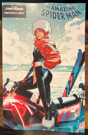 Amazing Spider-man #18 Simone di Meo Stormbreakers variant (Marvel Comics)