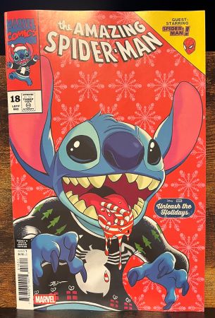 Amazing Spider-man #18 Ben Su Disney Stitch variant (Marvel Comics)