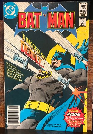 Batman #343 Mark Jewelers edition (DC Comics)
