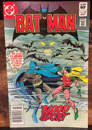Batman #349 Jewelers edition (DC Comics)