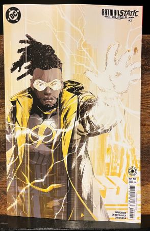 Batman Static Beyond #2 Dustin Nguyen Card Stock Variant (DC Comics)