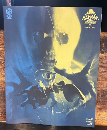 The Bat-man Second Knight book two Marc Aspinall Card Stock Variant (DC Comics)