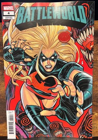 Battleworld #4 Elizabeth Torque Knullified variant (Marvel Comics)