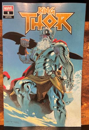 Battleworld #4 Esad Ribic King Thor 5 variant (Marvel Comics)