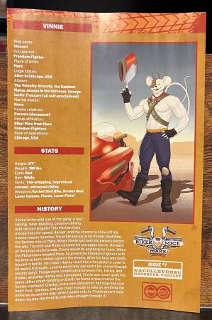 Biker Mice from Mars #7 Handbook variant (ONI Press)