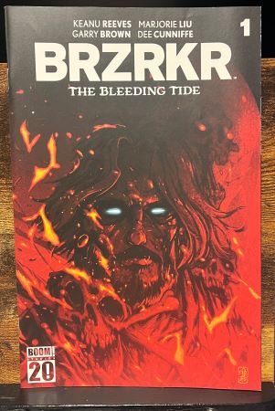 Brzrkr the Bleeding Tide #1 one-shot cover C Michael Dialynas variant (Boom! Studios)