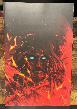 Brzrkr the Bleeding Tide #1 one-shot cover G Incentive 1:20 Michael Dialynas Virgin variant (Boom! Studios)