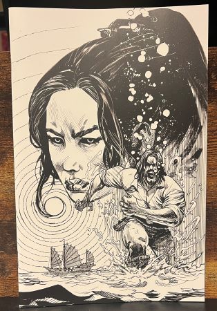 Brzrkr the Bleeding Tide #1 one-shot cover L Unlimited variant (Boom! Studios)