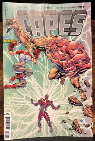 Capes #2 cover B Mark Englert variant (Image Comics)