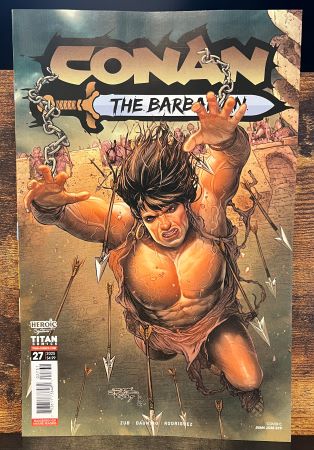 Conan the Barbarian #27 Juan Jose Ryp variant (Titan Comics)