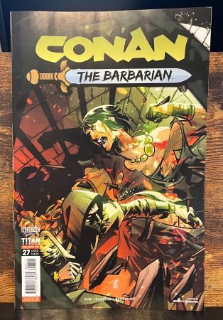Conan the Barbarian #27 Federico Sabatini variant (Titan Comics)